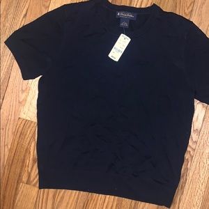 Brooks Brothers navy blue dress tee